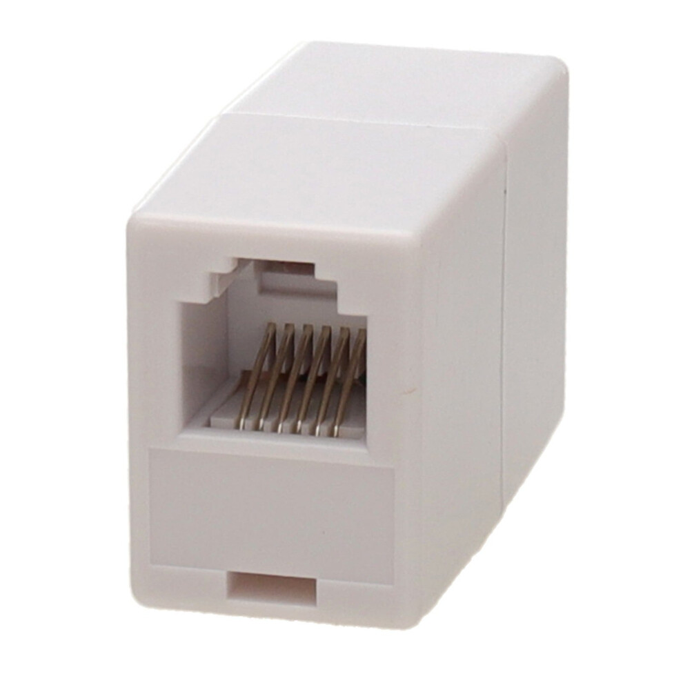 Kenable Rj11 Or Rj12 6P6c 6 Pin Female Coupler Adapter For Joining Cables
