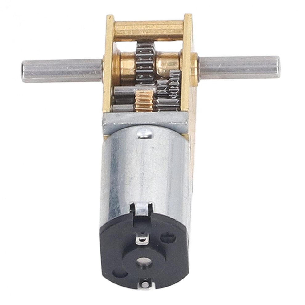Dc12v Worm Gear Motor 120Rpm Dual Shaft Low Noise High Power 7901386472180