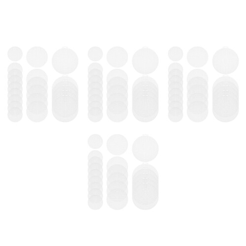 120Pièces Toile Plastique Transparent Multi-Usages Résistante Pour DIY