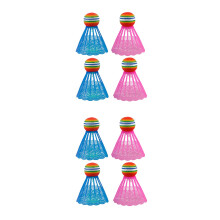8Pièces Volants De Badminton LED Nylon Durable Pour Jeu De