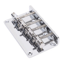 Ponte per basso elettrico a 4 corde in metallo stile vintage fisso 86mm