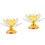2Pcs Lotus Tea Light Holder Crystal Candlestick for Buddha 4