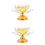 2Pcs Lotus Tea Light Holder Crystal Candlestick for Buddha 5