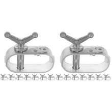 16Pcs Mini Winch Cable Tightener Wire Rope Tightener Durable Silver