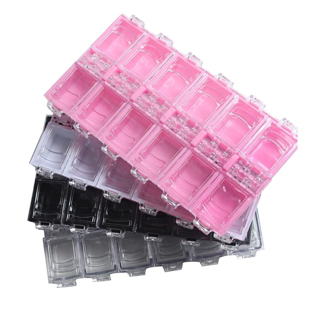 Happyyami 12Pcs Nail Art Storage Case For Organizing False Nails Rhinestones