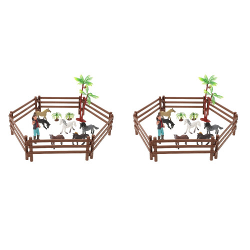 2Sets Spielset Kunststoff Bunt Lernspielzeug