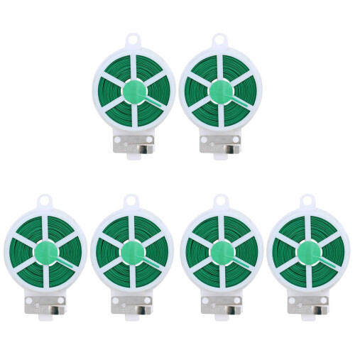 Green Plant Fixing Cable Ties Flexible Strap for Home Garden Use