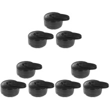 9Pcs Pressure Cooker Safety Valves Steam Release Handle Home Use Black