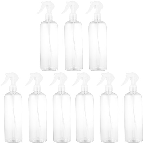 9Pcs Sturdy Spray Bottles Easy-Use Mist Watering Storage Containers