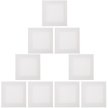 9Pièces Toiles À Peindre Blanches Multiples Usages Pour Peinture Huile
