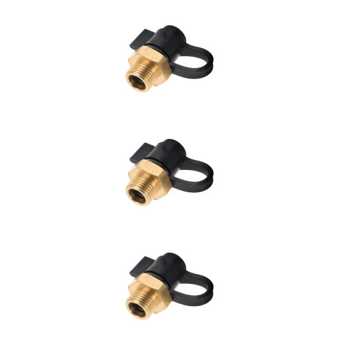 3Pièces Valve De Air Réservoir Auto Métal Multi