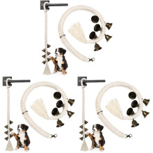 6Pcs Adjustable Dog Doorbells Cotton Rope Bells for Training and Potty