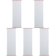 5Pcs Convenient Folding White Water Writing Cloth for Calligraphy