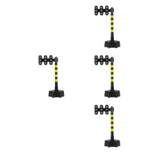 4Pcs Durable Plastic Traffic Signal Toy for Kids Early Education Play