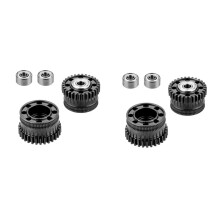 2 Sets voor EXtruder Gear All Metal Filament Drive Gear Hoge Hardheid Slijtvaste DLC-Coating voor Gear