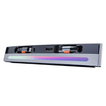 Center Console 84W Colorful Retractable Docking Station USB Hub Fast Charger for Model 3 2021-2023 Y 2021-2025