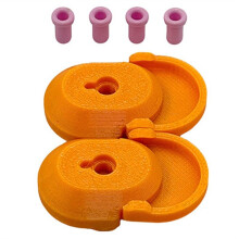 Ceramic Nozzle Protection Ring for 3D Printer Accessories Suitable for Taz Bamboo A1 Series AMS Lite Feed Port A1/