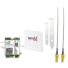 BE202 WiFi7 Card +WiFi6E Magnetic Antenna 2.4/5/6G Tri-Band 5374M Gigabit Wireless WiFi Network Card 5.4