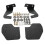ATV Trailing Arm Guards for  Talon 1000 R X 4 Trailing Arm Mud Guards Accessories 1