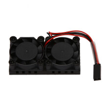 Voor Raspberry Pi 4 Model B Dual Ventilator met Koellichaam Ultieme Dubbele Koelventilatoren Koeler voor Raspberry Pi 4B/3B +