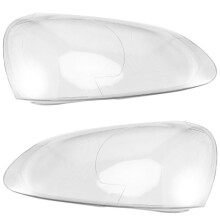 Transparent Housing Front Headlights Lens Shell Lights Cover for 5 MK 5 A5 R32 2005-2009 1Pair