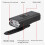 LED Bike Light USB Rechargeable Multi-Function High Brightness Night Riding Waterproof Flashlight 2
