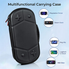 Travel Carrying Case for /OLED/ Ally/ Portal// G, Storage and Stand Design