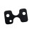 Motorcycle Thickened Stable  Lock Reinforcement Spacer  Closure  Shim for SYM ADXTG 400 Black 2