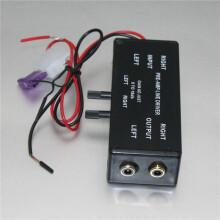 2X New Black Rca Input/Output Adjustable Pac Turbo 1 Driver Signal Amplifier Booster Adapter for Car Boat