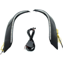 Daytime Running Light for Highlander 4TH XSE 2021-2023 Fog Light with Dynamic Sequential Turn Signal Tri-Colors