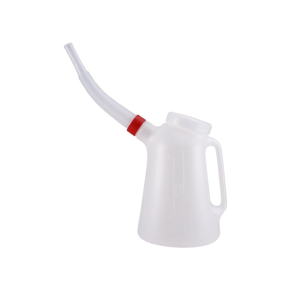 Handle Oil Measuring Container Oil Jug With Funnel Oil Pots Dispenser With Dustproof Cap For Automotive Motorcycle 5L 6032865977375
