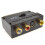kenable SCART Adapter 3 x Phonos Audio & Composite & SVHS with In/Out Switch 3