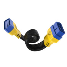 30cm 40cm 16Pin Car OBD Extension Cable OBD Connector Adapter Extension Cord Obd2 Flexible Gooseneck OBDII Cable A2