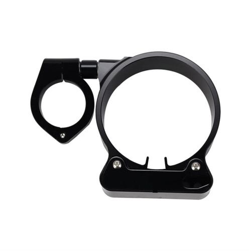Motorcycle Side Meter Bracket Side Mount Instrument Bracket for -Davidson XL883/1200C/N/L/R X48 Black