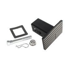 2 Inch Trekhaakhoes, Embleembescherming, Trekhaakaccessoires voor Pick-Uptrucks, Auto'S en SUV'S, Zwart
