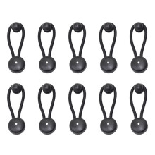 Fastener Bungee Shock Cord Cover Clip Bungee Loop with Knob for Marine Boat RV Caravan Truck Car Cover