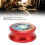LP Record Weight Stabilizer Record Clamp Turntable Disc Stabilizer for Vinyl Record Player Turntables Phonograph,Red 4