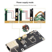 Waveshare voor Raspberry Pi 5 PCIe Naar 2,5G Ethernet-Adapterkaart Ondersteunt Pi OS Stekker en Afspelen PCIe Naar 2,5G ETH-Kaart (C)