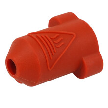 6-Teilige Silikon-Socken-Wärmeisolationshülle für K1/K1Max, Keramik-Heizblock-Kit für K1 Hotend, Rot