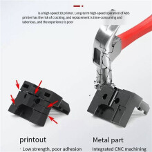 2X para Impresora 3D Voron 0.2 V0.2, Carro MGN7H X de Accionamiento Directo CNC de Aluminio y Metal para Extrusora Stealthburner