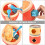 2Sets Kindertrommels Muziekinstrument Educatie Fun 5