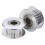 2X 3D Printer Idler GT2 20 Tooth Synchronous Pulley Inner Hole 5mm Width 6mm Suitable for VzBoT 3D Printer 3