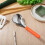 5Pcs Stainless Steel Pumpkin Core Removers Orange Manual Kitchen Tools 5