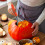 5Pcs Stainless Steel Pumpkin Core Removers Orange Manual Kitchen Tools 7