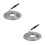 2Pcs Silver Water Hose Garden Use Stainless Steel Outer Layer Durable 4