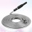 2Pcs Silver Water Hose Garden Use Stainless Steel Outer Layer Durable 10