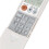4X Télécommande Durable KD06ES pour Le Climatiseur  KM09A KM09D KM09E 7