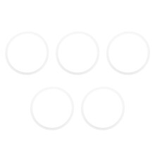 5Pcs Transparent Silicone Sealing Rings for Electric Pressure Cookers