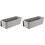 2Pcs Grey Kitchen Cabinet Shelves Pull Out Drawers Under Shelf Storage 1