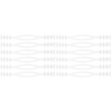 12Pcs White Mask Extension Straps Durable Adjustable Ear Rope Buckles